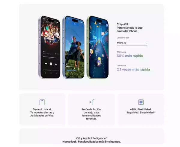 iPhone 17 espec iPhone 17